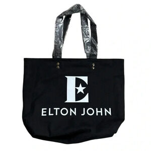 NWOT Elton John Farewell Yellow Brick Road Tour Tote Bag